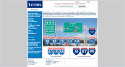 Desktop Screenshot of exitlists.com